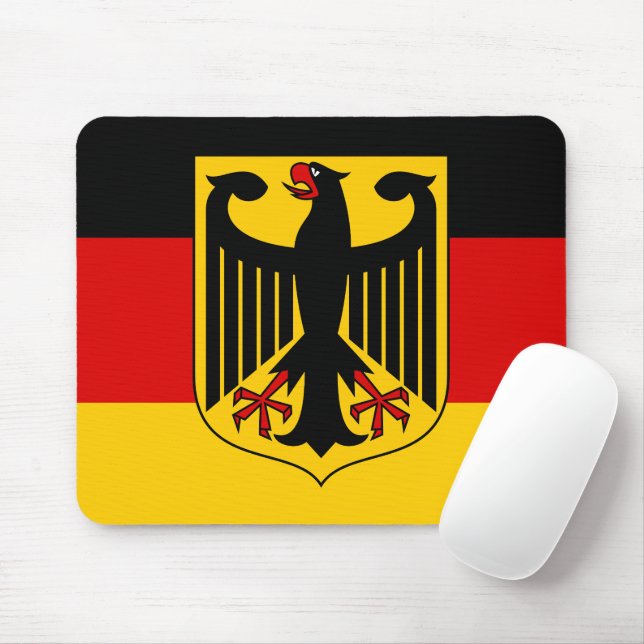 Tapis De Souris Afficher vos couleurs - Allemagne (Avec souris)