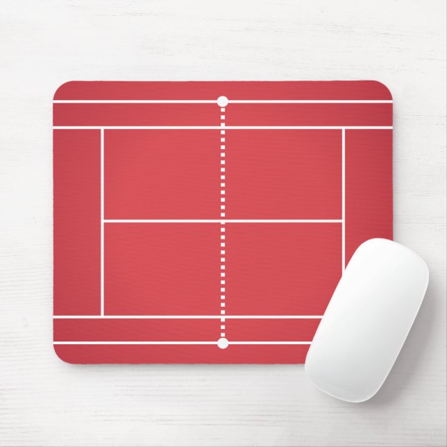 Tapis De Souris Afficher vos couleurs - Tennis (Avec souris)