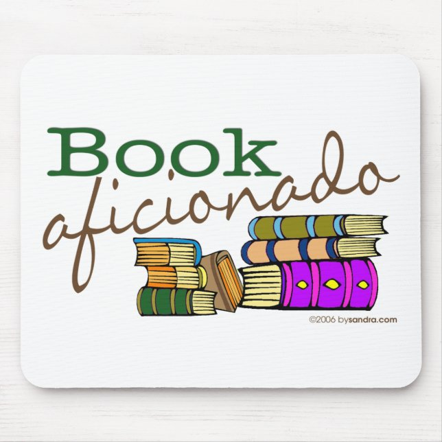 Tapis De Souris Aficionado de livre (Devant)