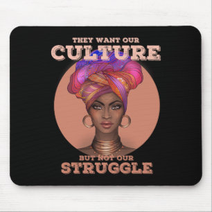Tapis De Souris Africain Américain T Pour Femmes Histoire Noire Cu