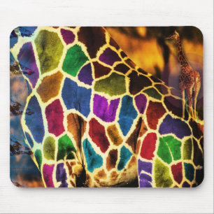 Tapis De Souris Africain Mousepad - coloré