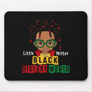 Tapis De Souris African Little Mister Loc'd Up Boy Kid Histoire No