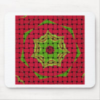 African Lovely Design rouge tissé