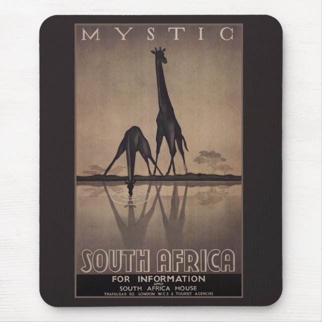 Tapis De Souris Afrique du Sud (Devant)