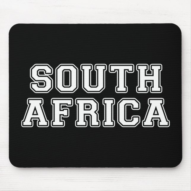 Tapis De Souris Afrique du Sud (Devant)