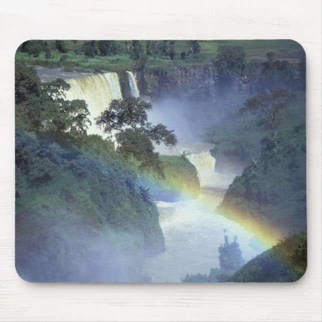 Tapis De Souris Afrique, Ethiopie, Nil Bleu, Cataract. (Devant)