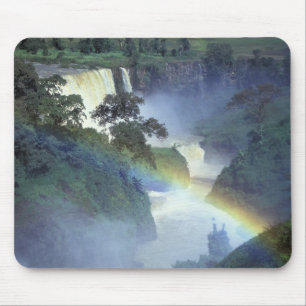 Tapis De Souris Afrique, Éthiopie, rivière Nil Bleu, cataracte.