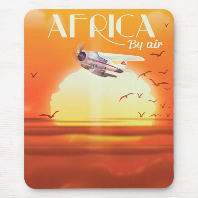 Tapis De Souris Afrique par avion (Devant)