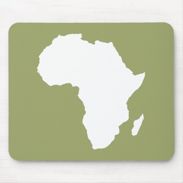 Tapis De Souris Afrique verte audacieuse (Devant)