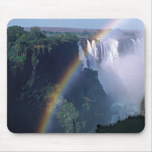 Tapis De Souris Afrique, Zimbabwe. Chutes Victoria