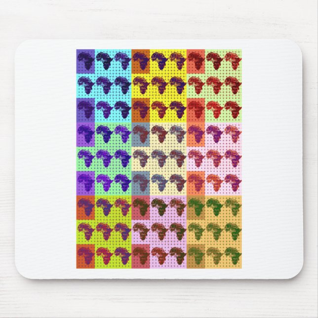 Tapis De Souris Afriques (Devant)