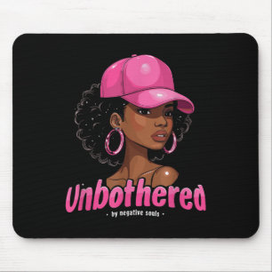 Tapis De Souris Afro-Américaine Reine Sy Black Woman Unbola