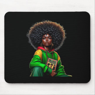Tapis De Souris Afro Black Queen Afrique Couleur - Black History M