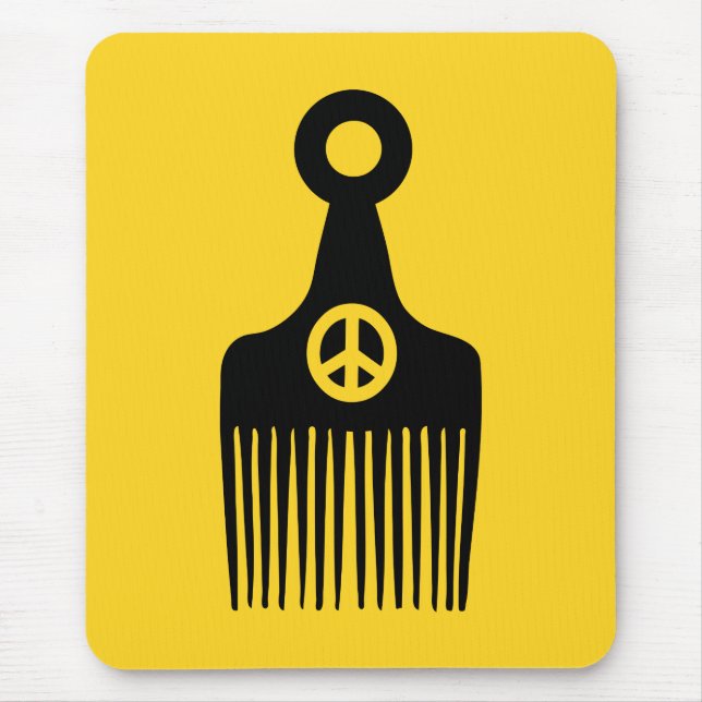 Tapis De Souris Afro Hair Peace (Devant)