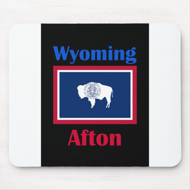 Tapis De Souris Afton Wyoming (Devant)