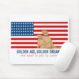 Tapis De Souris Age d'or, Golden Dreams Magnet voiture