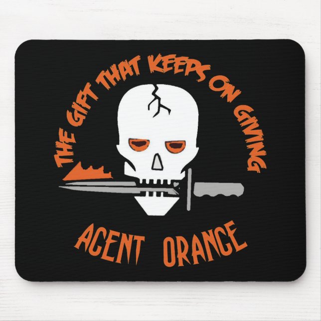 Tapis De Souris Agent Orange l'OBSCURITÉ de cadeau (Devant)