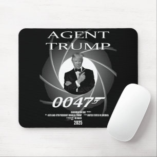 Tapis De Souris Agent Président Donald Trump Jour d'investiture 47