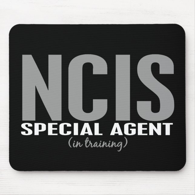 Tapis De Souris Agent spécial de NCIS dans la formation 1 (Devant)