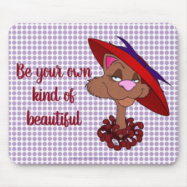 Tapis De Souris Agnès, mousepad de w/quote (Devant)