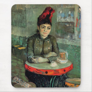 Tapis De Souris Agostina Segatori, Café du Tambourin par Van Gogh