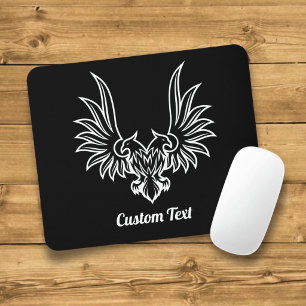 Tapis de souris aigle à deux Têtes