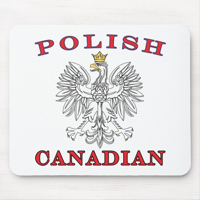 Tapis De Souris Aigle blanc polonais (Devant)