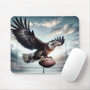 Tapis De Souris Aigle chauve marquant un touché