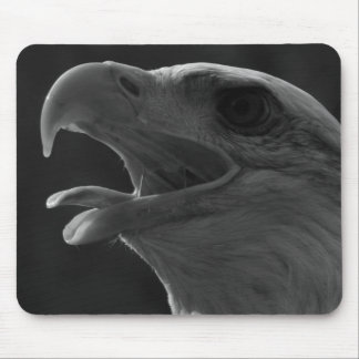 Tapis De Souris Aigle noir et blanc