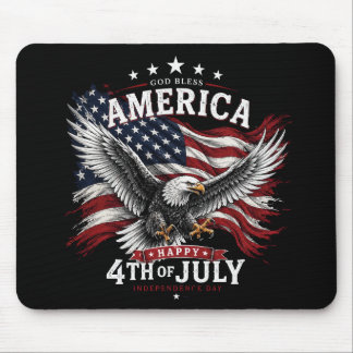 Tapis de souris Aigle Patriotique