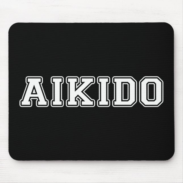 Tapis De Souris Aikido (Devant)
