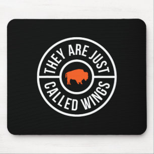 Tapis De Souris Ailes de poulet Buffalo On les appelle juste des a
