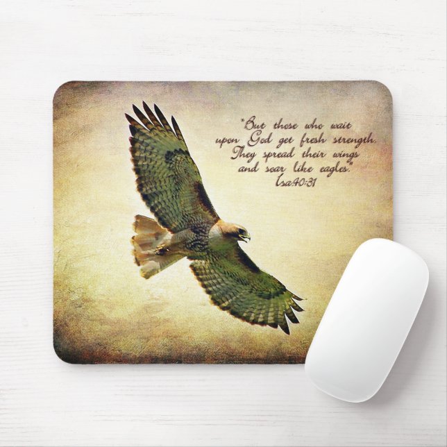 Tapis De Souris Ailes des Aigles Mousepad 2 (Avec souris)