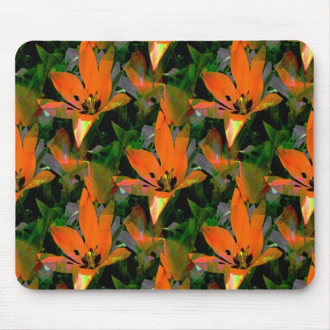 Tapis De Souris Aimer les tulipes... (Devant)