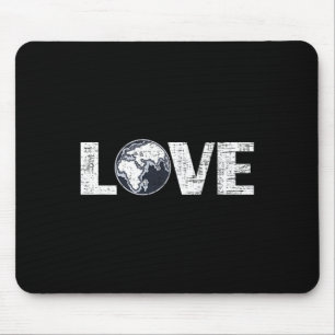 Tapis De Souris Aimer Mère Terre Planète Environnementaliste Terre