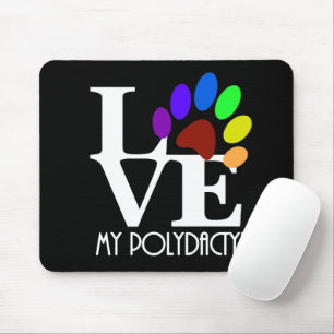 Tapis De Souris AIMER Mon Polydactyle