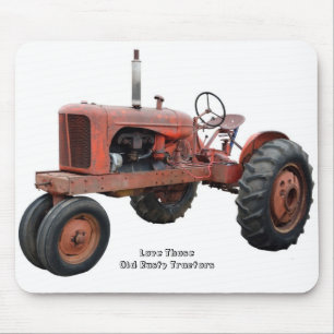 Tapis De Souris Aimez ces vieux tracteurs rouillés
