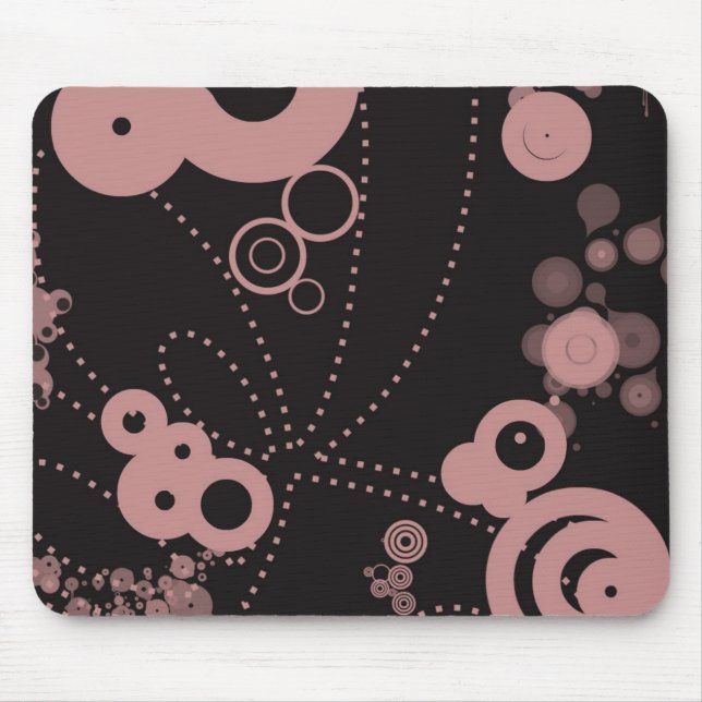Tapis De Souris Ainsi rose (Devant)