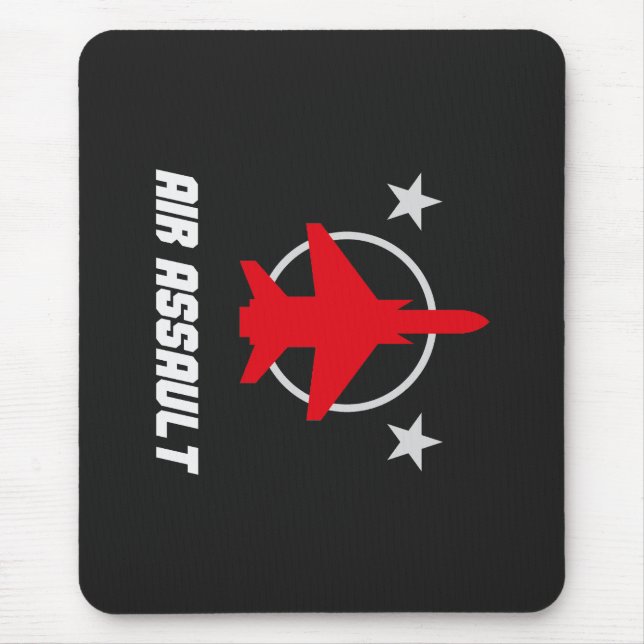 Tapis De Souris Air Assault Military Fighter Jet (Devant)