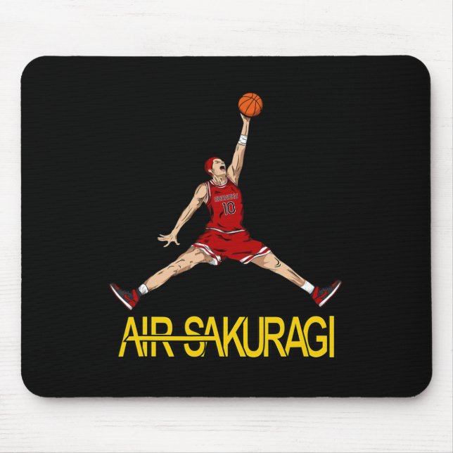 Tapis De Souris Air Sakuragi Anime Style Bysketbyll Design (Devant)
