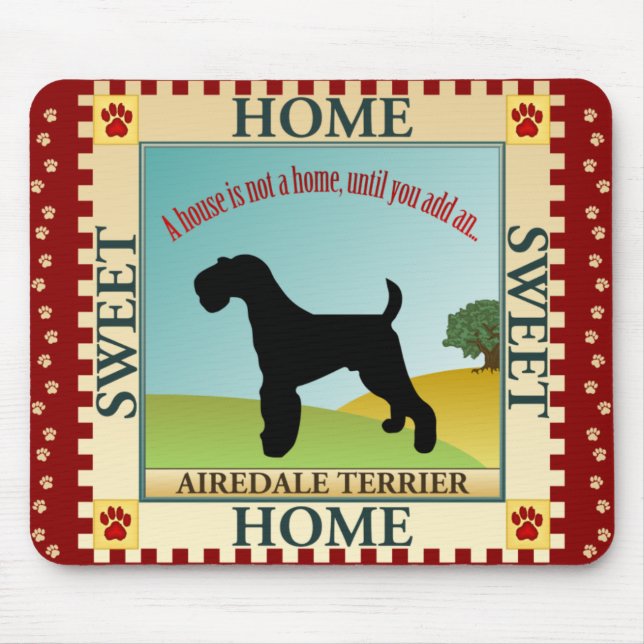 Tapis De Souris Airedale Terrier [ADT] (Devant)
