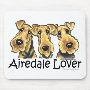 Tapis De Souris Airedale Terrier Lover