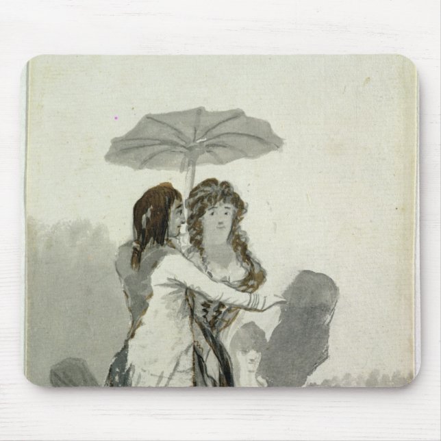 Tapis De Souris Ajouter de Francisco Jose de Goya y Lucientes | à (Devant)