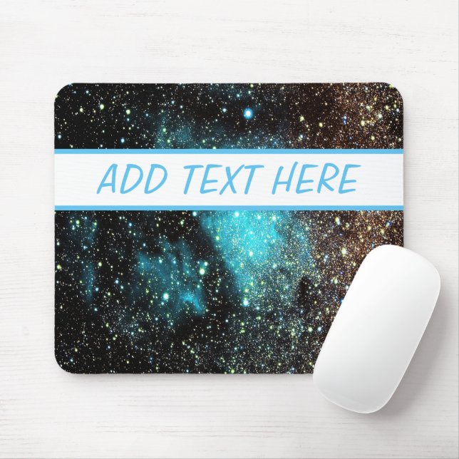 Tapis De Souris Ajouter du texte/Espace personnalisé (Avec souris)