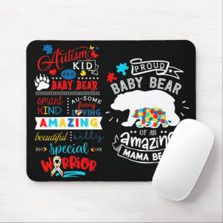 Tapis De Souris Ajouter le nom de votre enfant : -) pavé de souris
