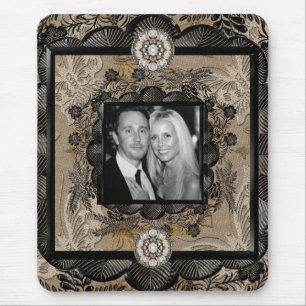 Tapis de souris ajouter une photo cadre en dentell