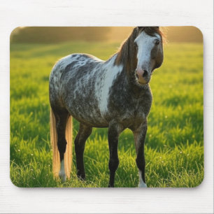 Tapis De Souris Ajouter une photo de cheval Personnaliser