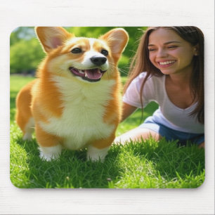 Tapis De Souris Ajouter une photo pour animaux de compagnie Person