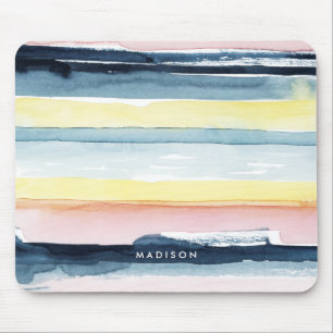 Tapis De Souris Ajoutez votre courant nommé I de coucher du soleil