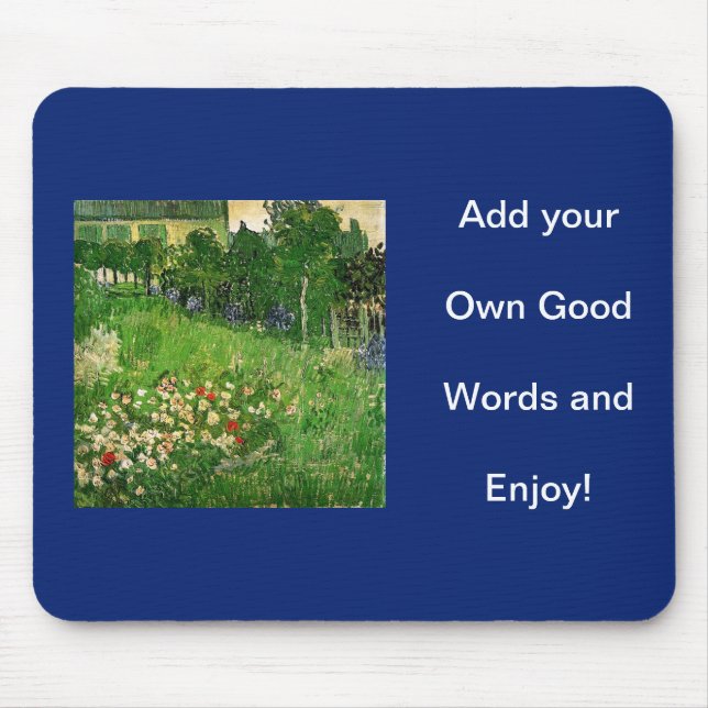 Tapis De Souris Ajoutez votre propre image et vos mots (Devant)